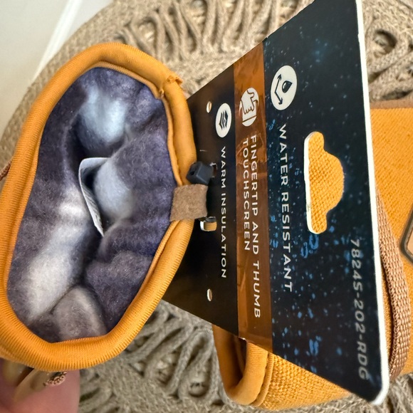 Ridgecut Orange and Green Quilted insulated Gloves NWT Women’s Small - Picture 7 of 7